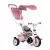 Smoby 741401 Baby Balade Plus pedálos fém tricikli napellenzővel