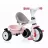   Smoby 741401 Baby Balade Plus pedálos fém tricikli napellenzővel