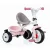 Smoby 741401 Baby Balade Plus pedálos fém tricikli napellenzővel