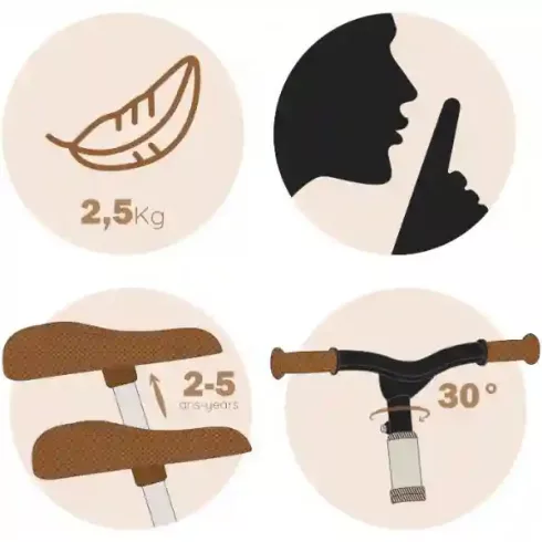 Smoby Balance First Bike fémvázas futóbicikli