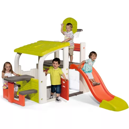 Smoby 840203 Kerti játékszótér csúszdával