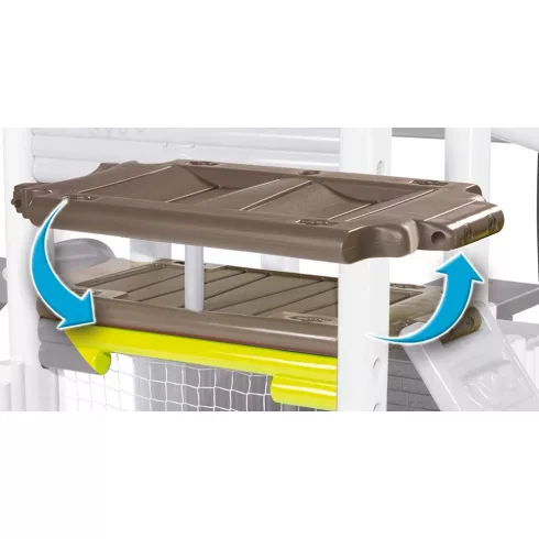 Smoby 840203 Kerti játékszótér csúszdával