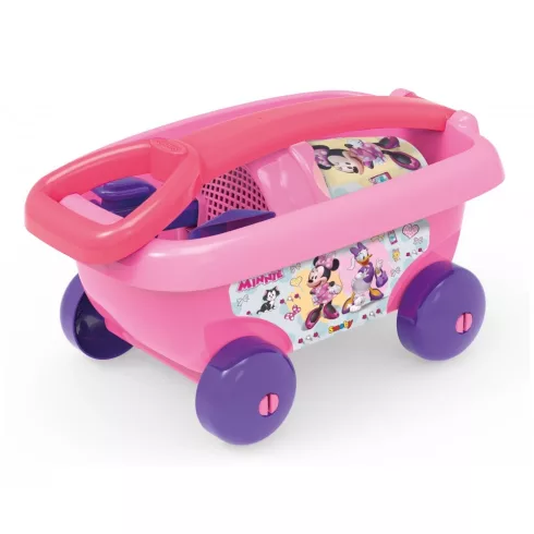 Smoby 867002 Minnie homokozó szett kiskocsival
