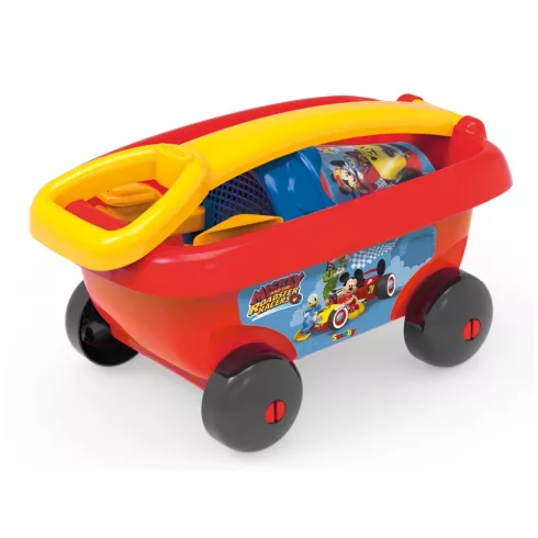 Smoby 867003 Mickey homokozó szett kiskocsival