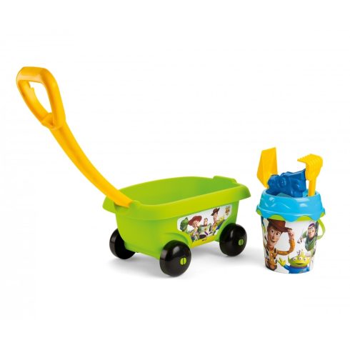 Smoby 867010 Toy Story homokozó szett kiskocsival