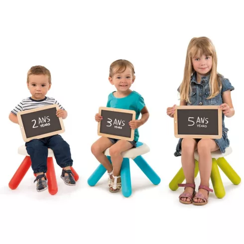 Smoby 880200 Műanyag kisszék gyerekeknek - kék