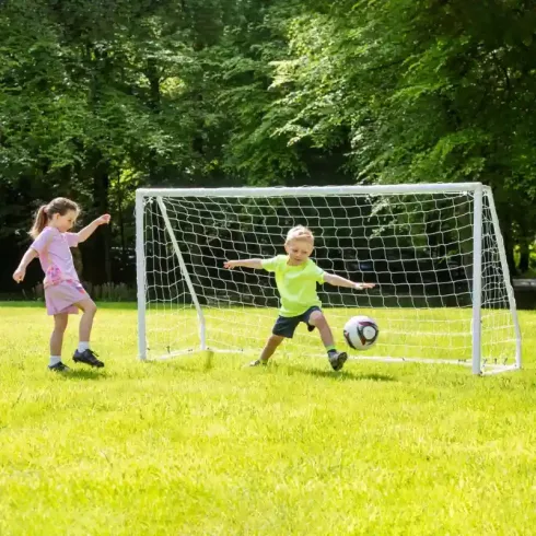 Striker Goal focikapu hálóval 240 x 120 cm