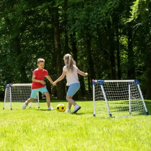 Goalz 2db focikapu hálóval 74 x 60 cm