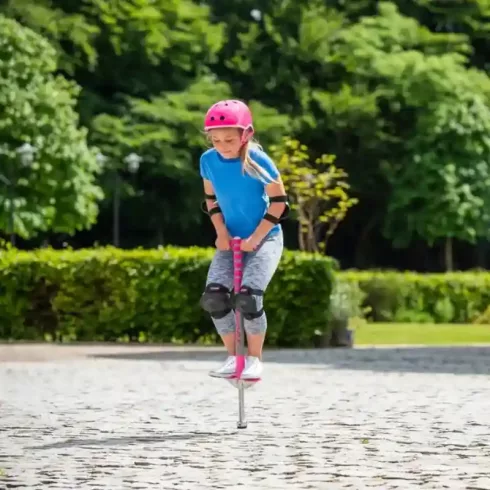 Sport pogo ugrálóbot gyerekeknek - kék