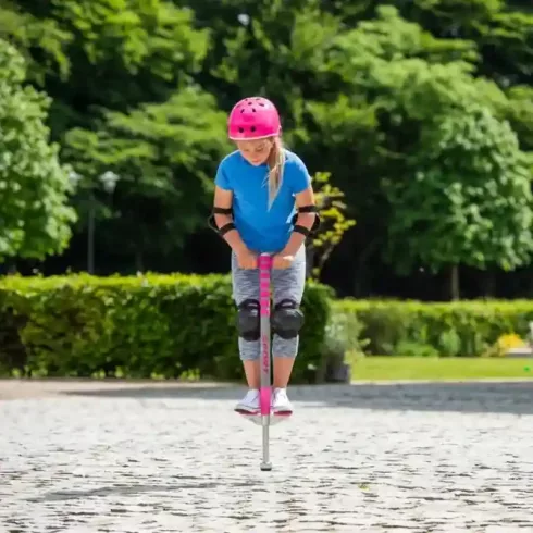 Sport pogo ugrálóbot gyerekeknek - kék