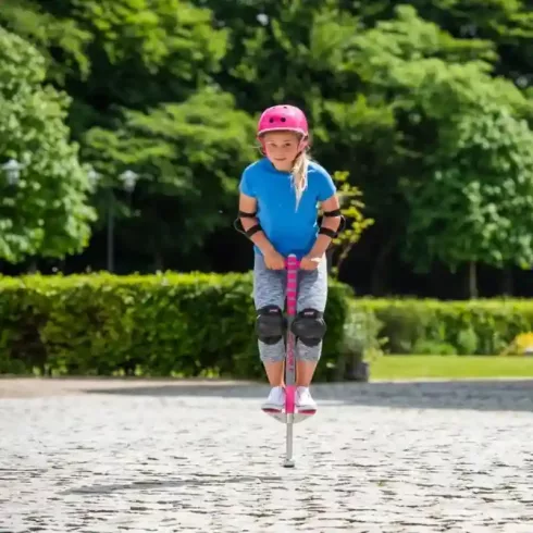Sport pogo ugrálóbot gyerekeknek - kék