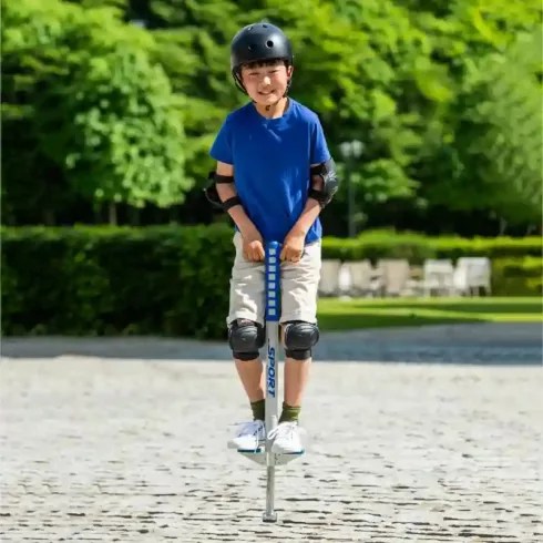Sport pogo ugrálóbot gyerekeknek - kék