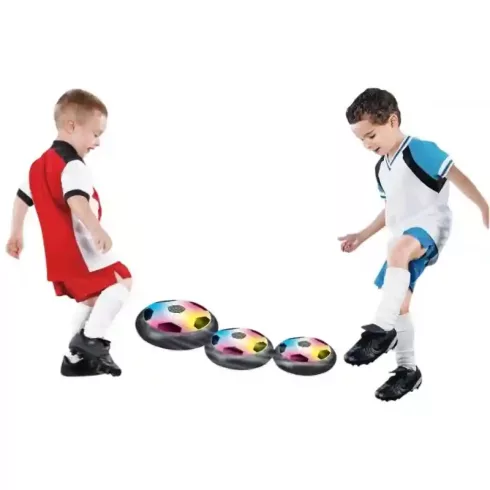 Hover ball - lebegő beltéri focilabda LED fénnyel