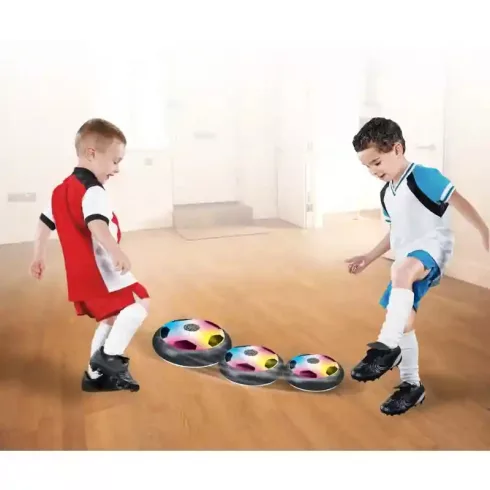 Hover ball - lebegő beltéri focilabda LED fénnyel