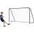 Goalz fém focikapu hálóval 308 x 183 cm