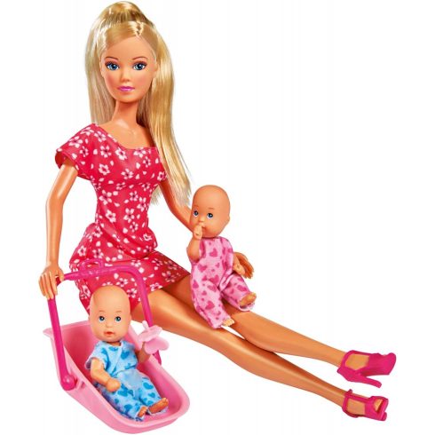 Steffi Love - Babysitter barbie baba gyerekekkel (105730211)