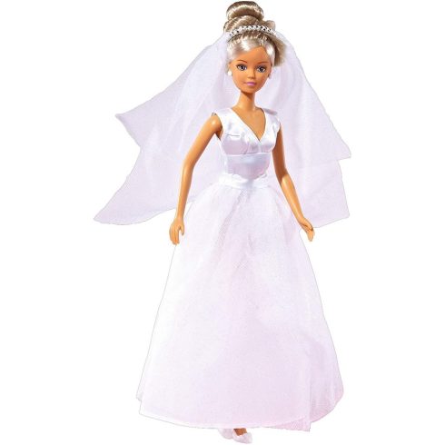 Steffi Love - Steffi barbie baba tüllszoknyás esküvői ruhában (105733414)