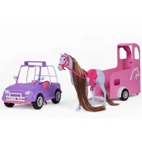 Steffi Love - Lószállító lóval babáknak