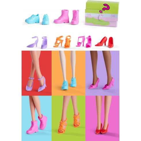 Steffi Love - Divat cipők kiegészítő csomag babáknak meglepetéssel