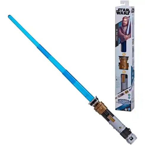 Hasbro Star Wars - Lightsaber Forge Kyber Core Obi-Wan Kenobi interaktív fénykard hanggal és fénnyel