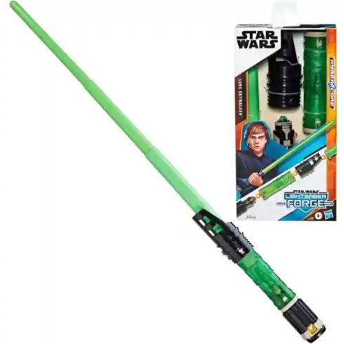 Hasbro Star Wars - Lightsaber Forge Kyber Core Luke Skywalker interaktív fénykard hanggal és fénnyel