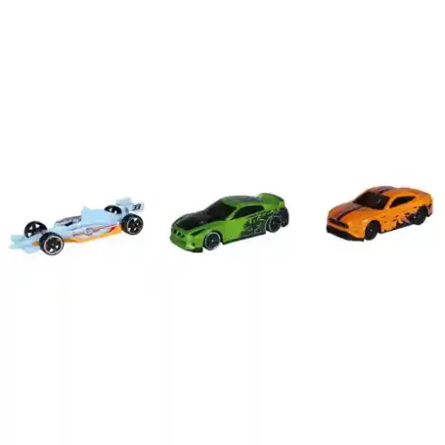 Super Wheelz autószállító kamion és pályaszett 3db kisautóval