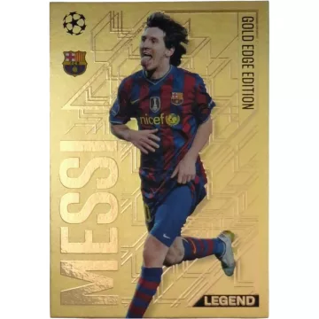   Topps Gold Edge Edition Legend Lionel Messi focis kártya, FC Barcelona