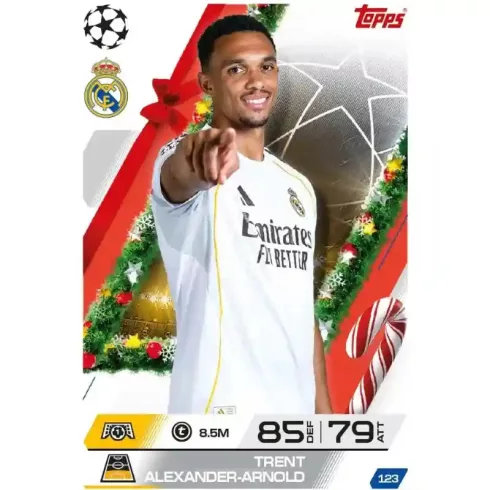 Topps Match Attax Season 2025/26 adventi kalendárium, naptár