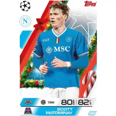Topps Match Attax Season 2025/26 adventi kalendárium, naptár