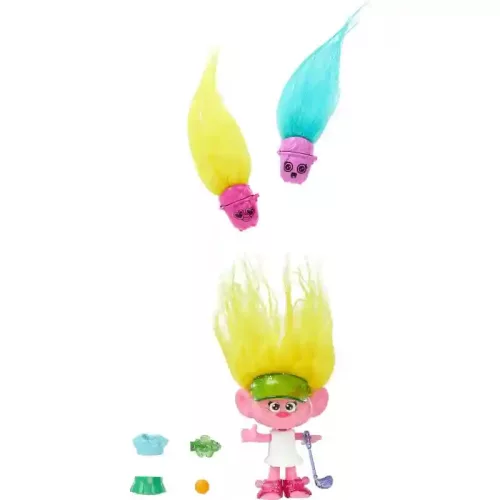 Mattel DreamWorks Trolls - Trollok Viva Hair Pops divatbaba kiegészítőkkel