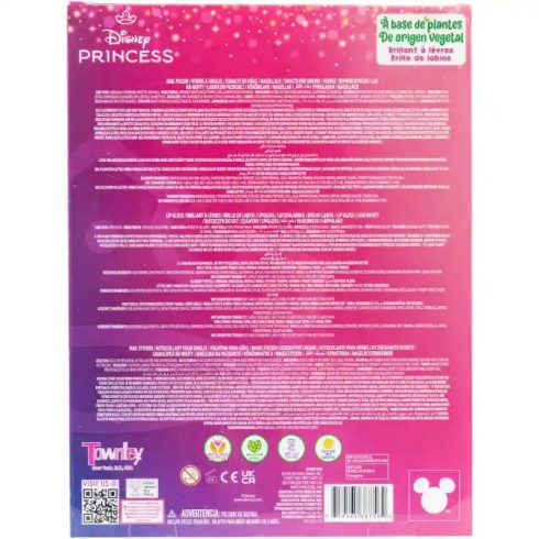 Townley Girl Disney hercegnők kozmetikai készlet gyerekeknek