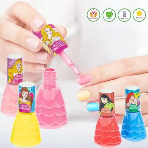 Townley Girl Disney hercegnők körömlakk készlet gyerekeknek