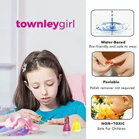 Townley Girl Disney hercegnők körömlakk készlet gyerekeknek