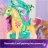   Unikornis Akadémia - Istálló Ava babával és színváltós Levél unikornisával, Unicorn Academy (csomagolássérült)