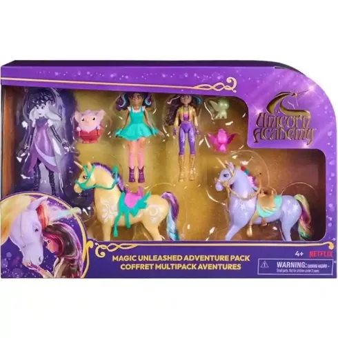 Unikornis Akadémia - 8 darabos figurakészlet, Unicorn Academy