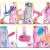 VIP Pets Color Boost - Meglepetés kutya figura hosszú, festhető hajjal S3