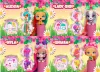 VIP Pets Spring Vibes - Meglepetés kutya figura hosszú hajjal és virág tetoválással S4