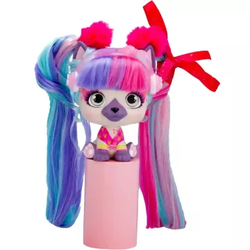 VIP Pets Bow Power - Natty kutya figura hosszú hajjal S6