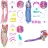   VIP Pets Glam Gems - Meglepetés kutya figura hosszú hajjal S5
