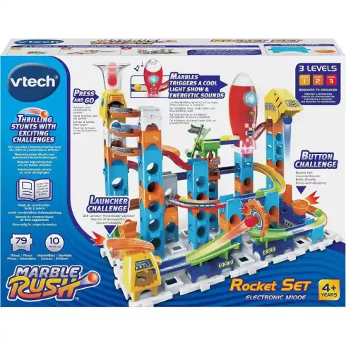 VTech Marble Rush Rocket Set M100 E interaktív golyópálya