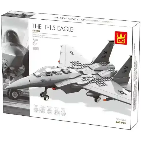Wange 4004 F-15 Eagle Fighter vadászgép, repülőgép