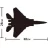 Wange 4004 F-15 Eagle Fighter vadászgép, repülőgép