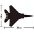Wange 4004 F-15 Eagle Fighter vadászgép, repülőgép