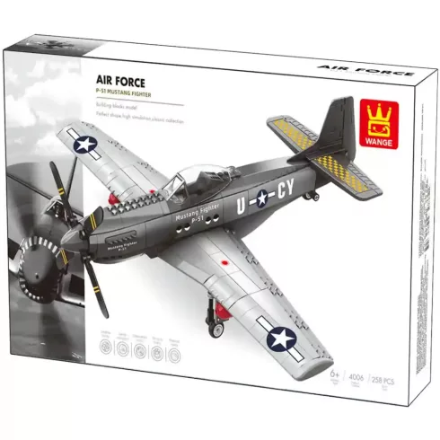 Wange 4006 P-51 Mustang világháborús vadászrepülőgép