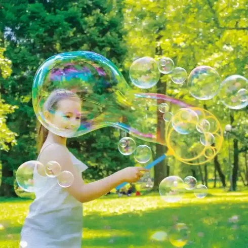 Wanna Bubbles buborékfújó karika szett folyadékkal