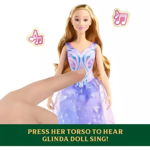 Mattel Wicked 2 Glinda éneklő játékbaba, Óz, a csodák csodája