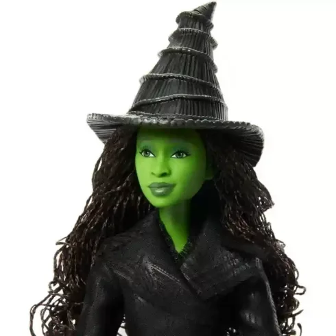 Mattel Wicked 2 Elphaba játékbaba kiegészítőkkel, Óz, a csodák csodája