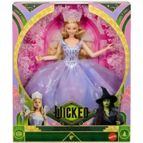 Mattel Wicked 2 Glinda játékbaba báli ruhában, Óz, a csodák csodája