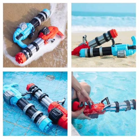 Gatling elektronikus vízipisztoly vízágyú 58cm