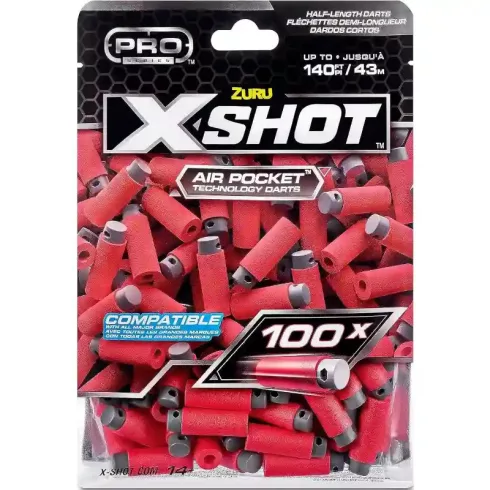 X-Shot Pro Series 100db szivacslövedék